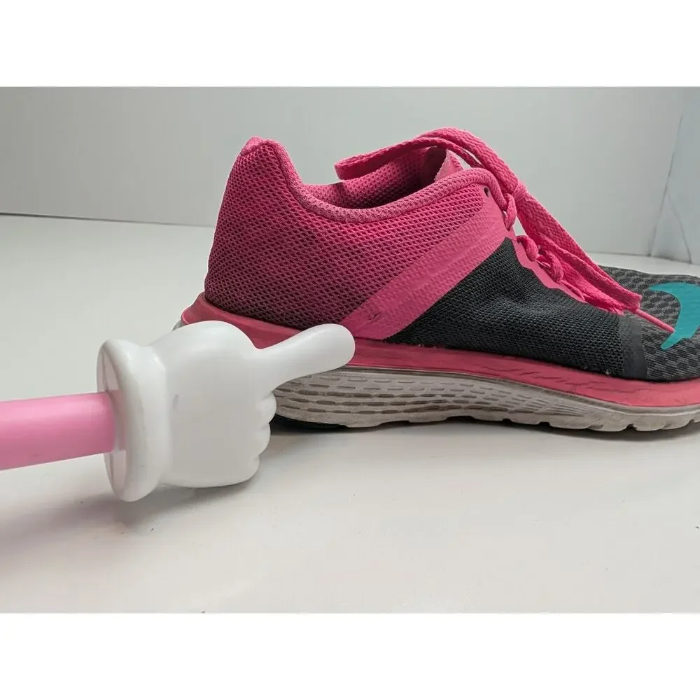 Nike Womens FS Lite Run 3 Black Pink Running Shoes 807145-011 Size 7 Athletic
